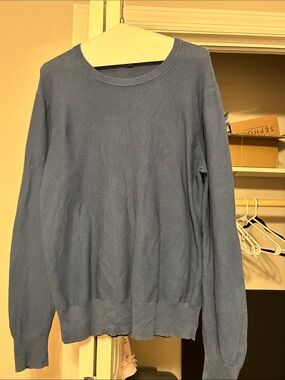 J. Crew Men’s Crewneck Sweater in Royal Blue